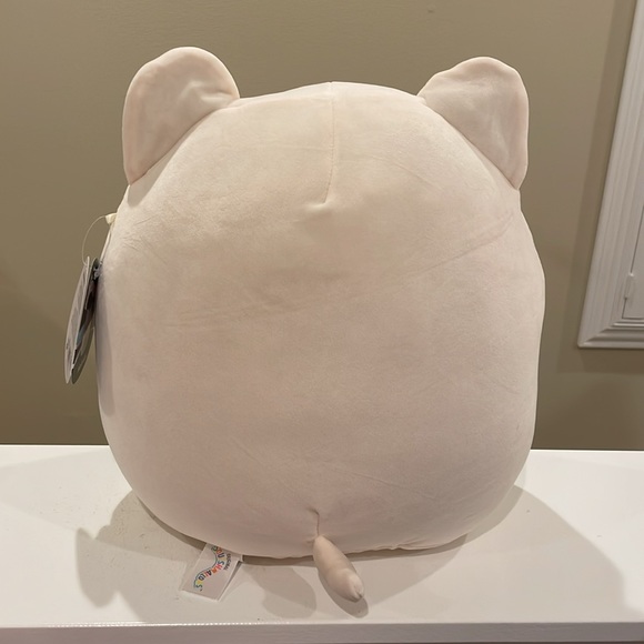 NWT 12” Molinda the Bull Terrier Dog Squishmallow- Select Series w Roblox Code - Picture 2 of 5